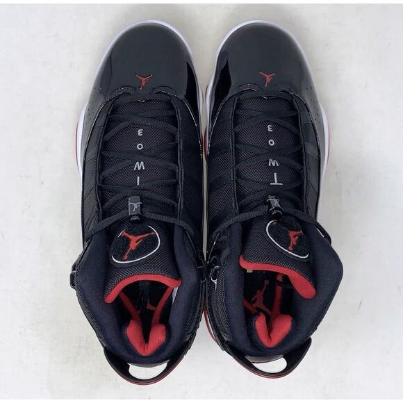 BRAND NEW Air Jordan 6 Rings Bred Black Sneakers, Size 11.5 US 322992-062 main image 6